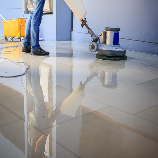 stripping and waxing floors