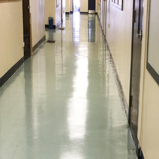 floor stripping and waxing